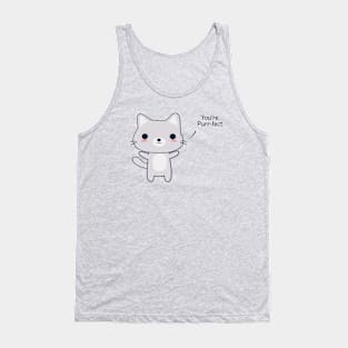 Funny Cat Pun T-Shirt Tank Top